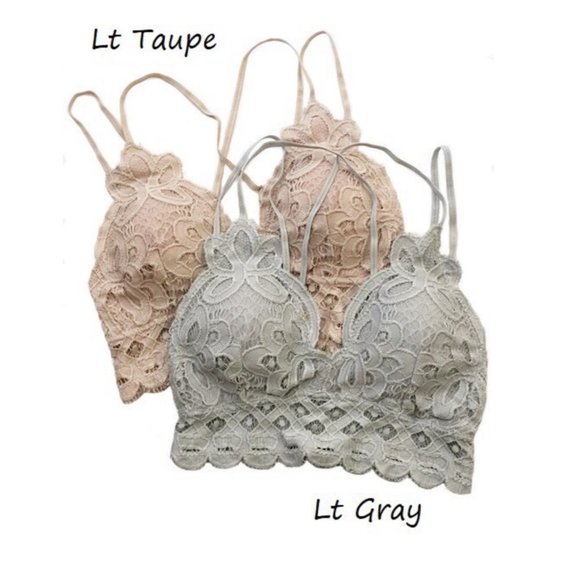 FINAL MARK-DOWN BRALETTE IN GOLDEN BROWN XL - Picture 5 of 8